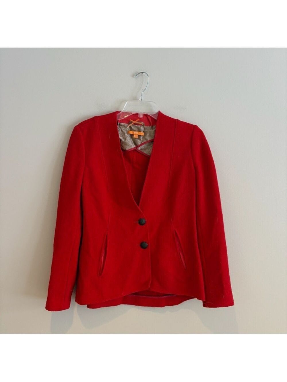 Boss Vibrant Red Women's Blazer Size M